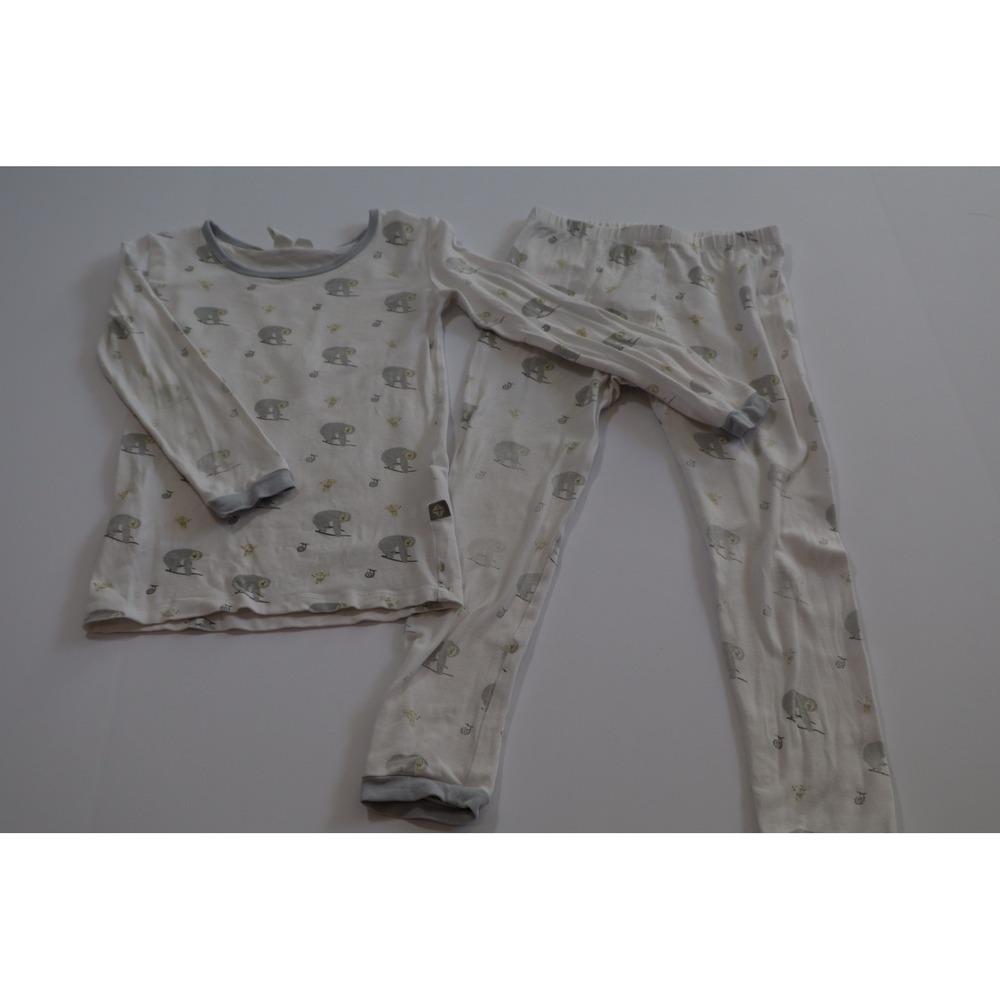 Kyte Baby Sloth Long Sleeve Pajama Set 4T